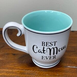 “Best Cat Mom Ever” mug